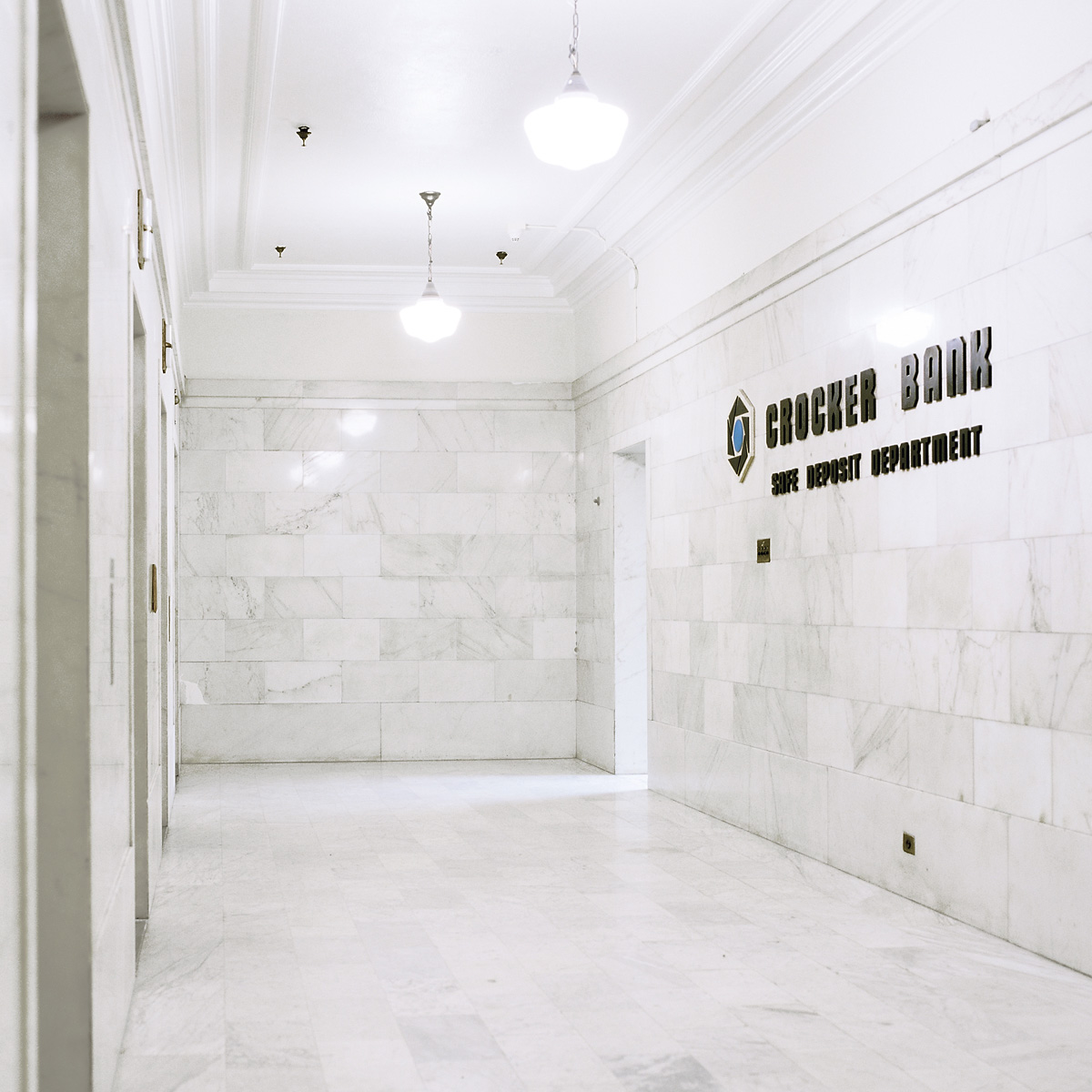 Stephen Austin Welch commercial director & advertising architectural photographer downtown Los Angeles crocker bank hallway